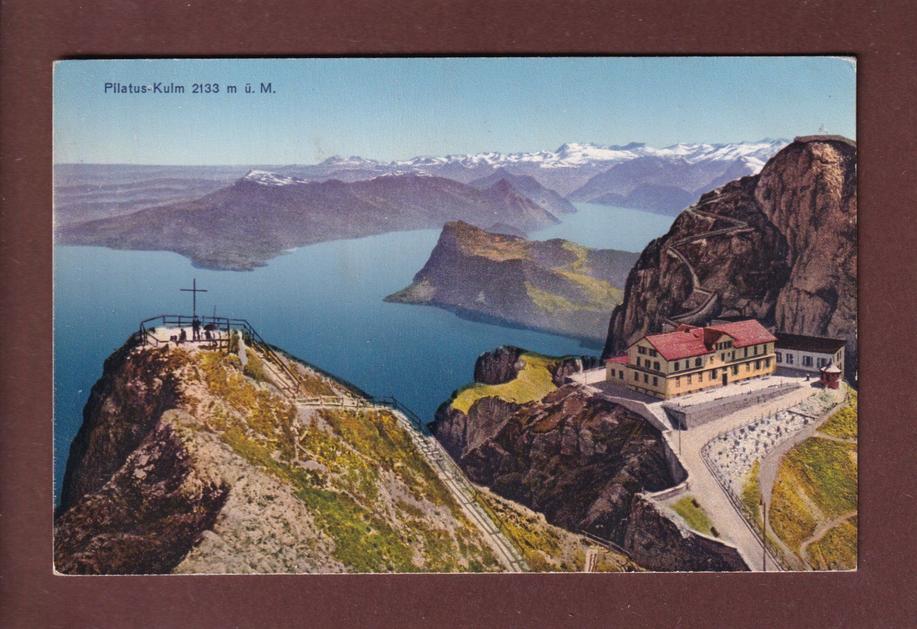 Ansichtskarten: PILATUS-KULM – Gebraucht aus Pully von nicecards