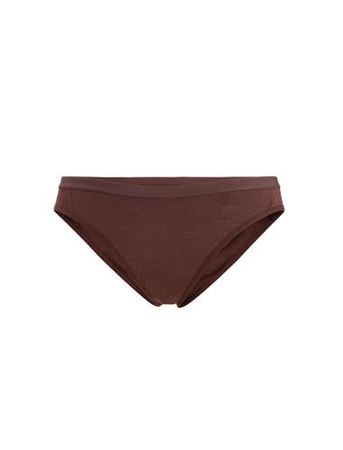 Icebreaker Women Merino Siren Bikini - umber (Grösse: M)