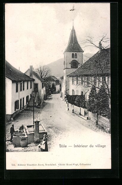 Cartes postales: Bole, Intérieur du Village, Strassenpar – D'occasion à Berlin par bartko-reher