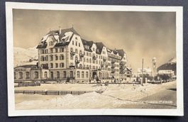 Celerina Cresta-Palace, ca 1930 im Winter