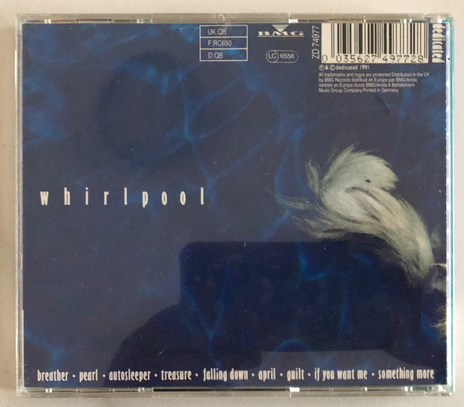 CDs: CHAPTERHOUSE - WHIRLPOOL – Gebraucht aus Poliez-Pittet von Newtown-Records 2