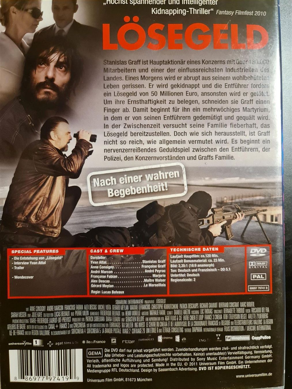 Tutti i DVDs: DVD Lösegeld – Usato da Dintikon venduto da Vexi 1