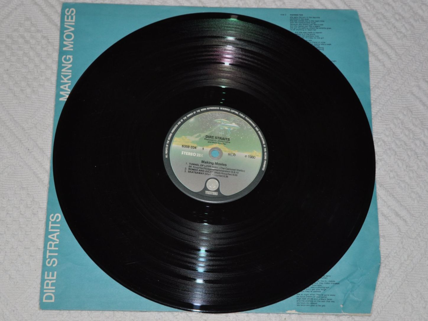 Dischi in vinile: LP Dire Straits - Making Movies – Usato da Boll venduto da Theodora15 4