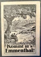 Kommt in's Emmenthal! Flyer mit Reliefkarte