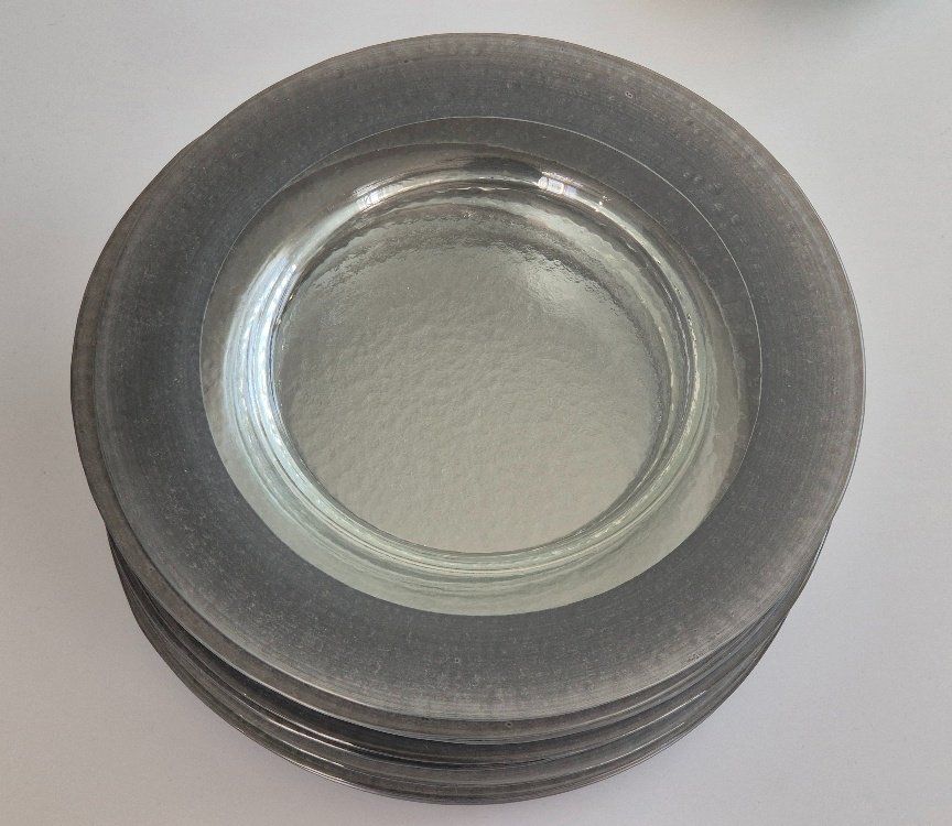 Piatti: 8 Platzteller aus Glas – Usato da Buttisholz venduto da sico20 2
