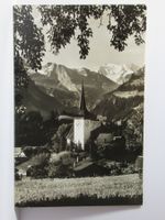 Kirche Frutigen mit Fisistöcke  1959