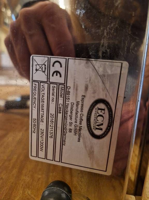 ECM Manufacture Macchine per caffè & Macchine per espresso: Espressomaschine ECM Casa 4 – Difettoso da Hitzkirch venduto da renoranes84 3