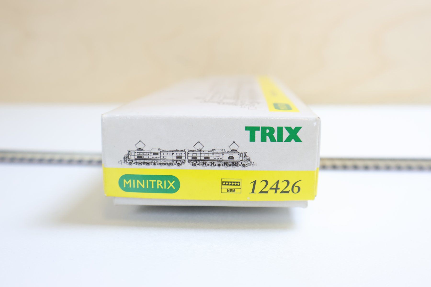 Trix Modellini di ferrovie: Minitrix SBB E-Lok Ae 8/14 - 12426 - Digital Schnitt. Top – Usato da Winterthur venduto da Monstera 8