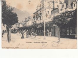 Montreux Hotel des Palmiers 1906