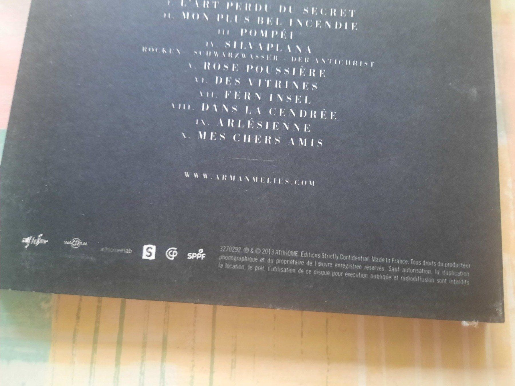 CDs: CD Arman Méliès - IV – D'occasion à Pully par bro_n52j 3