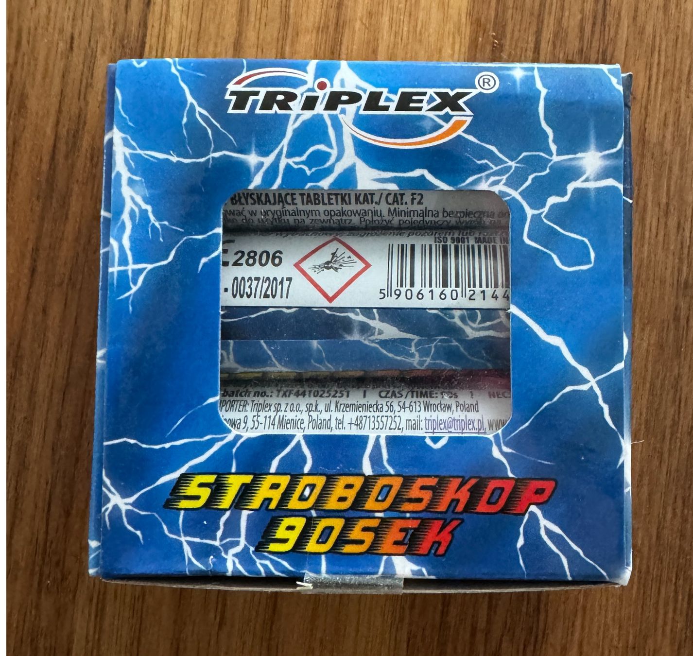 Tutti gli attrezzi: Feuerwerk Stroboskop 90 sek – Nuovo e nell'imballaggio originale da Uhwiesen venduto da sepp357
