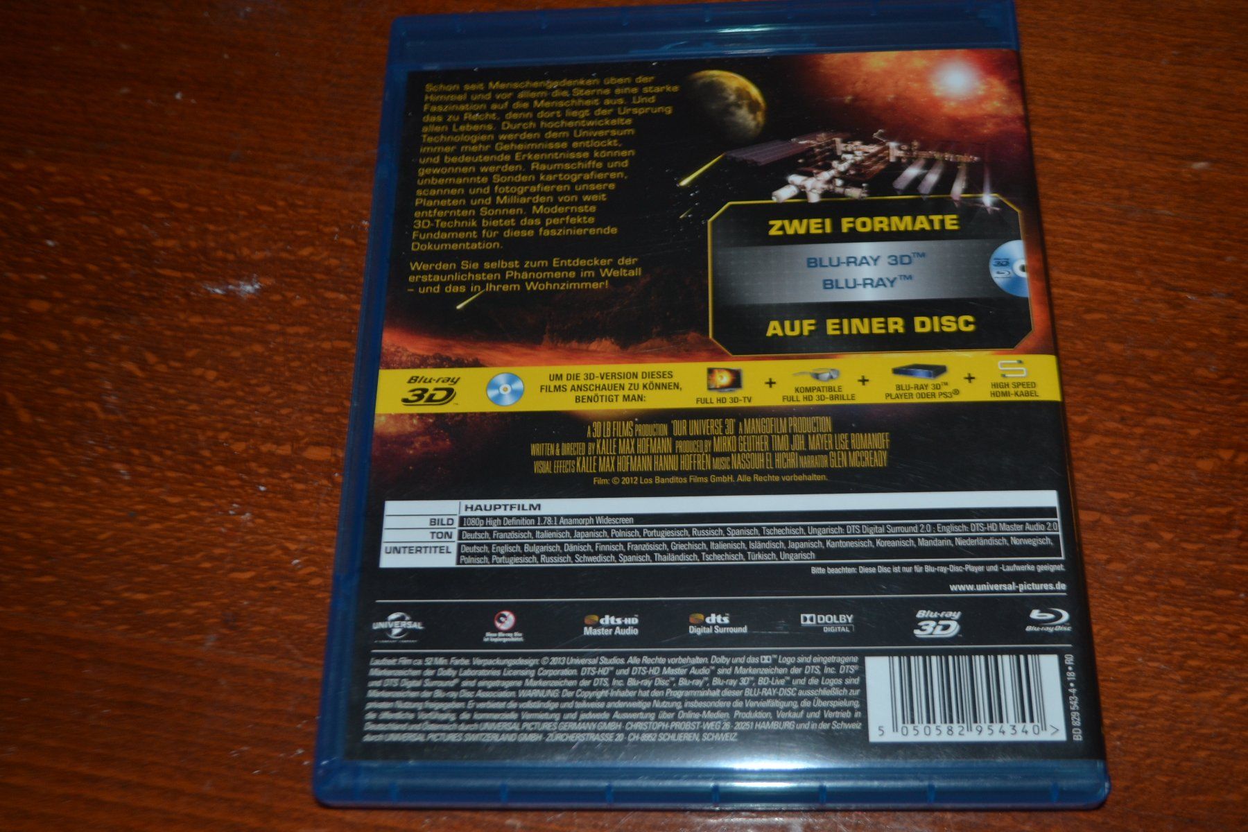 Tutti i DVDs: Das Universum in 3D – Usato da Laupen ZH venduto da chefdom 1