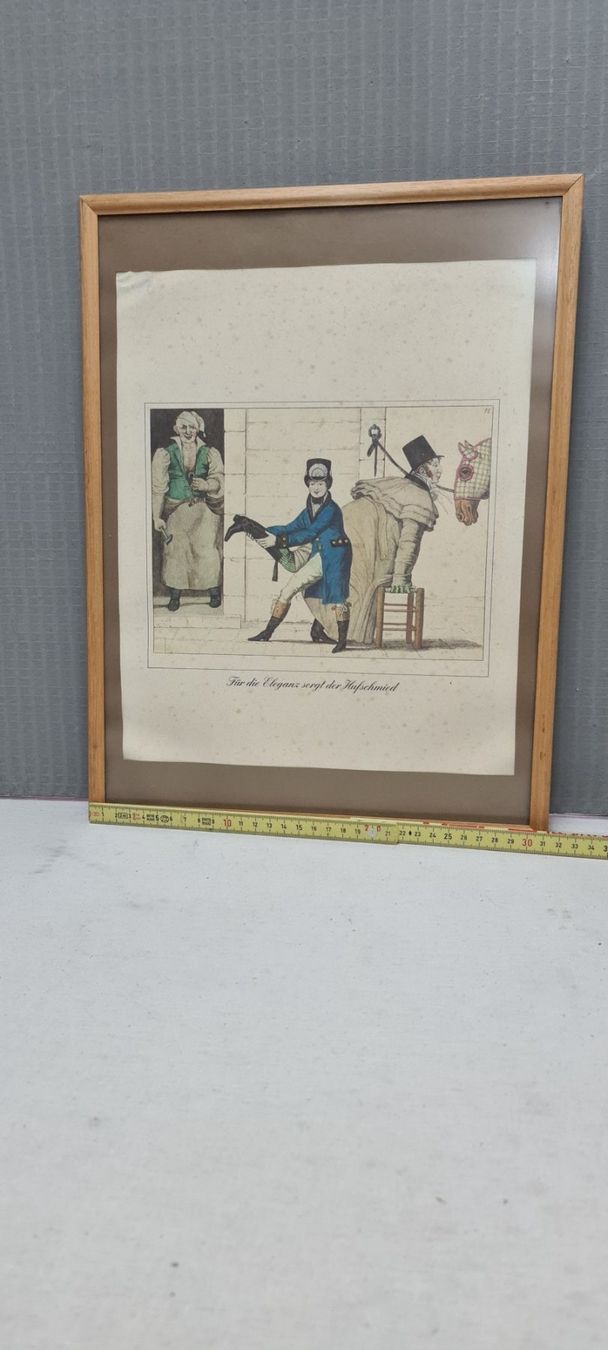 Grafiken & Lithographien: Der Schuh in der Karikatur, Lithographie – Gebraucht aus Sins von sagitarius58 1