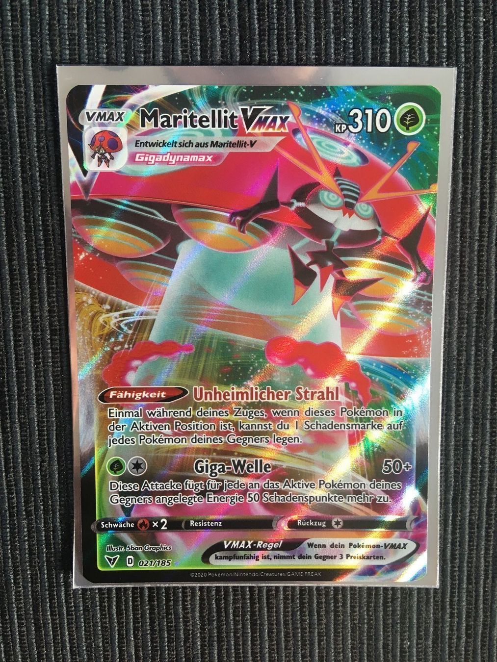 Pokémon Sammelbilder & Trading cards: Pokemon Maritellit Vmax Farbenschock – Neu (gemäss Beschreibung) aus Wabern von Collectfun