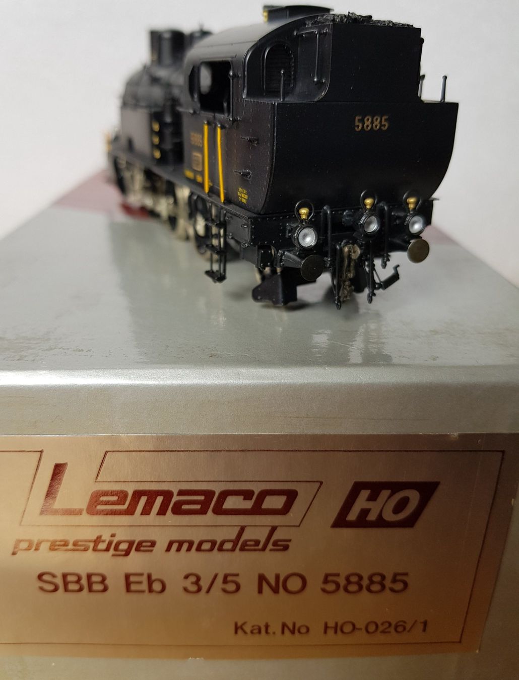 Lemaco Modellini di ferrovie: Lemaco SBB Eb 3/5 5885 Maffei HO mit OVP – Usato da La Sagne VD venduto da aro_nnp2 9