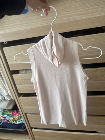 Zara knitted beige top xs