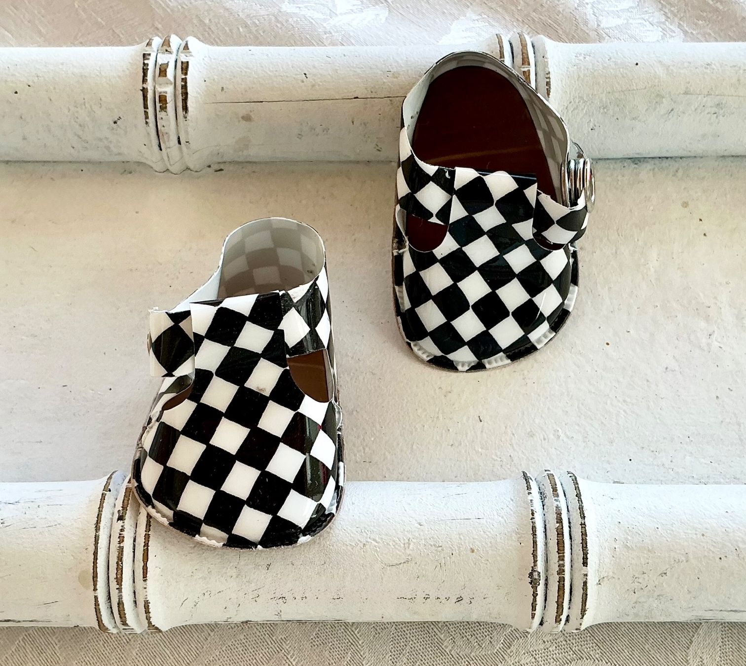 Bambole: NIEDLICHE UNBESPIELTE PUPPENSCHUHE – Usato da Zell LU venduto da Silvermemory 3