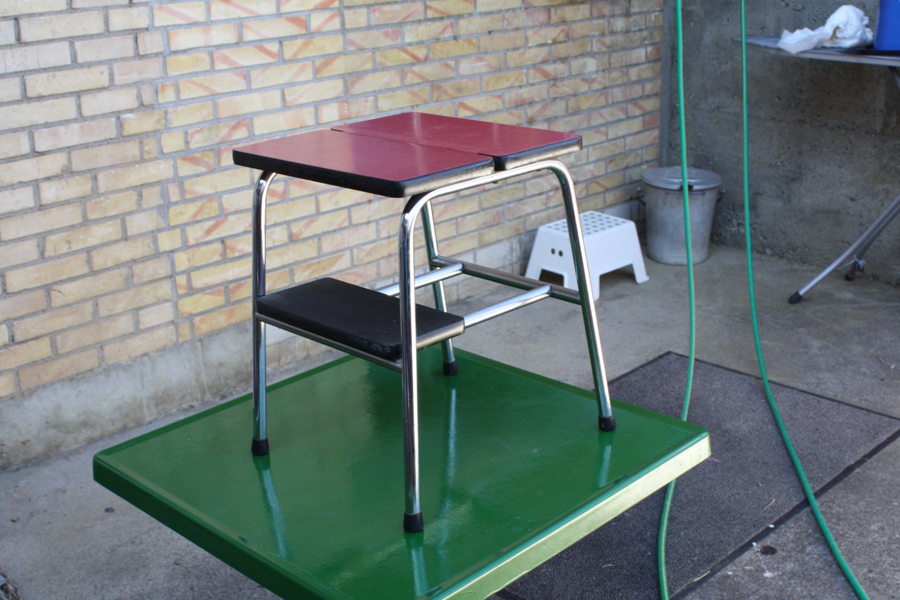 Tabourets: KELCO KELKO 2 TRITT HOCKER VINTAGE – D'occasion à Wauwil par Pneuedy 6