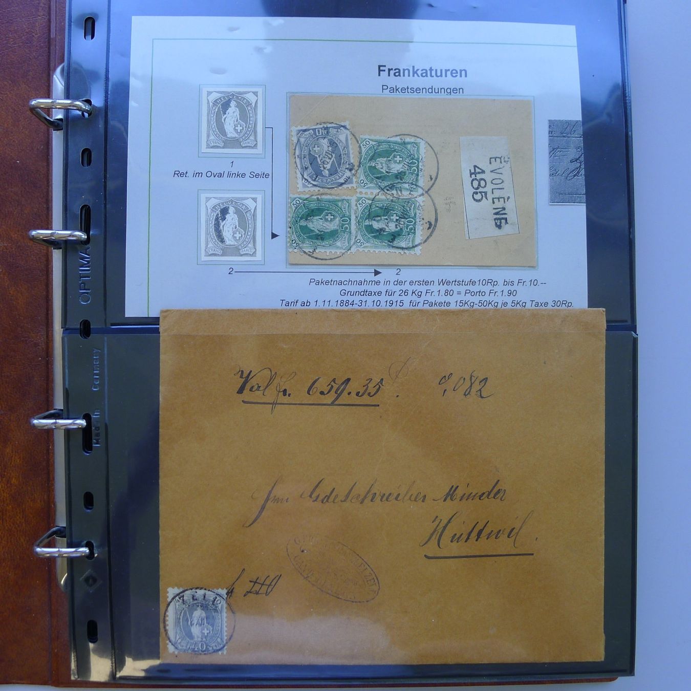 Tutti i francobolli: 1884-1908, 71 Briefe "Stehende Helvetia", gute Fundgrube! – Usato da Sursee venduto da Luzernerraute 2