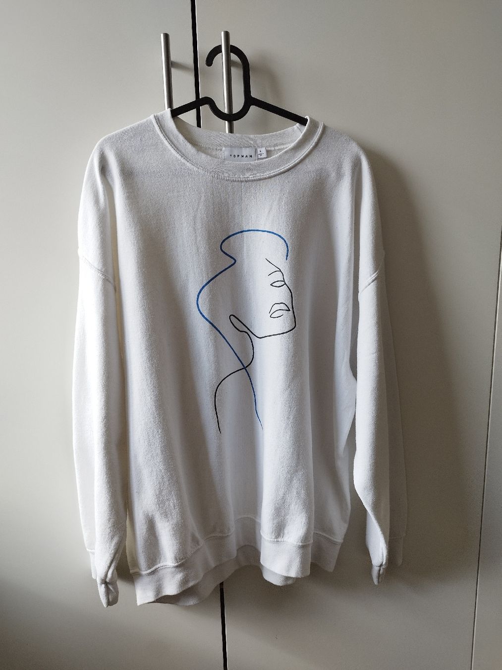 Maglioni & Felpe: Topshop Pullover mit Print, Grösse L – Usato da Bremgarten AG venduto da Annikaouh