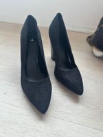 🖤 Bata Pumps Schwarz Blockabsatz neuwertig Gr.40/41