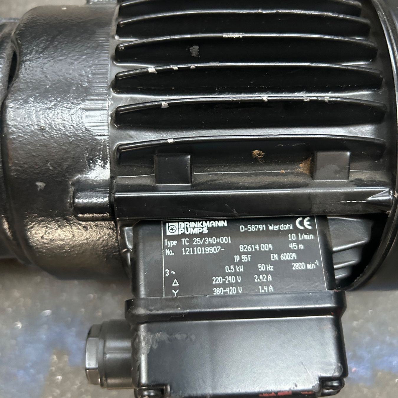 Pumpen & Teile: Brickmann TC25/340 10l/min Kühlmittelpumpe – Neu (gemäss Beschreibung) aus Untersiggenthal von sinamoll 2
