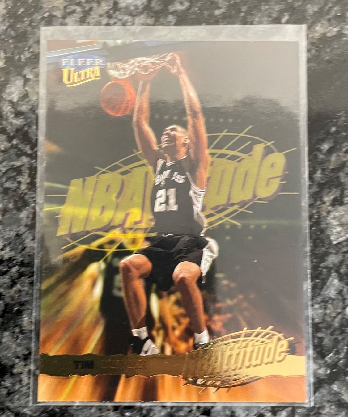 Nba Carte collezionabili: NBA Tim Duncan NBAttitude Card – Nuovo (secondo la descrizione) da Muttenz venduto da joba23