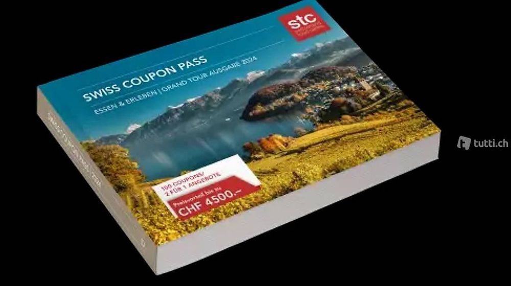 **Sonderaktion**Swiss Coupon Pass Buch 2024incl. Versand!!! (Neu und ...