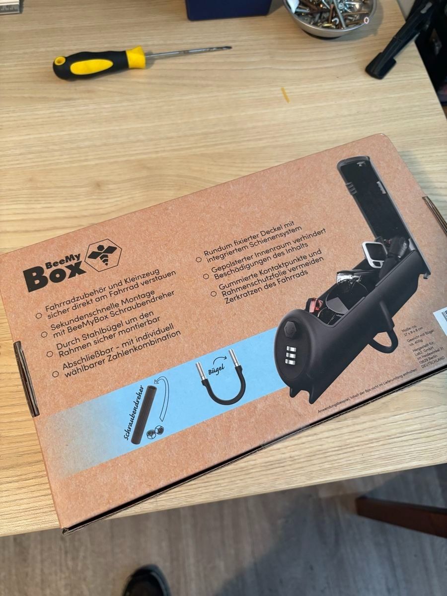 Pezzi di ricambio: Fahrradbox abschliessbahr – Nuovo e nell'imballaggio originale da Langnau am Albis venduto da Judithsebi 2