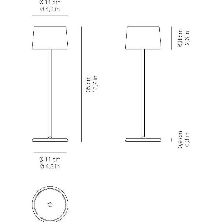 Lampade: Zafferano Olivia Pro Farbe Weiss – Nuovo e nell'imballaggio originale da Nürensdorf venduto da salibeer 2