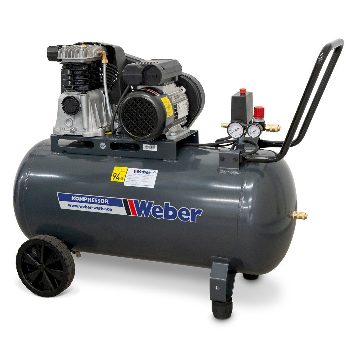 Compresseurs: Weber WZ-KP10-100 Werkstattkompressor – Neuf avec emballage d'origine à Bottighofen par zaap