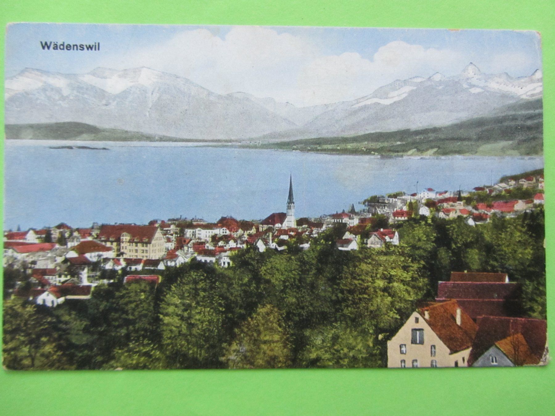 Cartoline postali: Ansichtskarte Wädenswil – Usato da Malters venduto da Hausi88