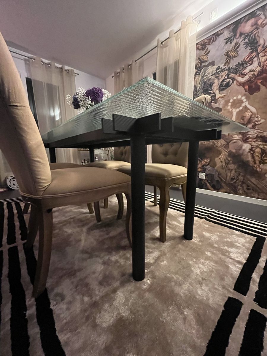 Tables: Esstisch, Glas, Retro – D'occasion à Neuhausen par NatashaST
