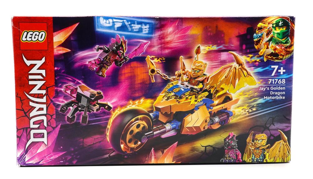 71768 LEGO Ninjago Crystalized Jay's Golden Dragon Motorbike | Kaufen ...