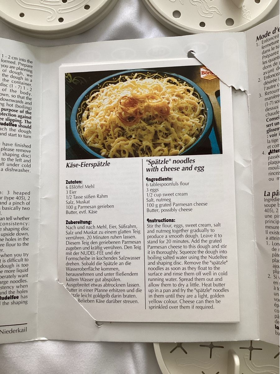 Appareils de cuisine: Nudelfee Nudel machen Daheim!!! – D'occasion à Bellinzona par wav_72pt 6