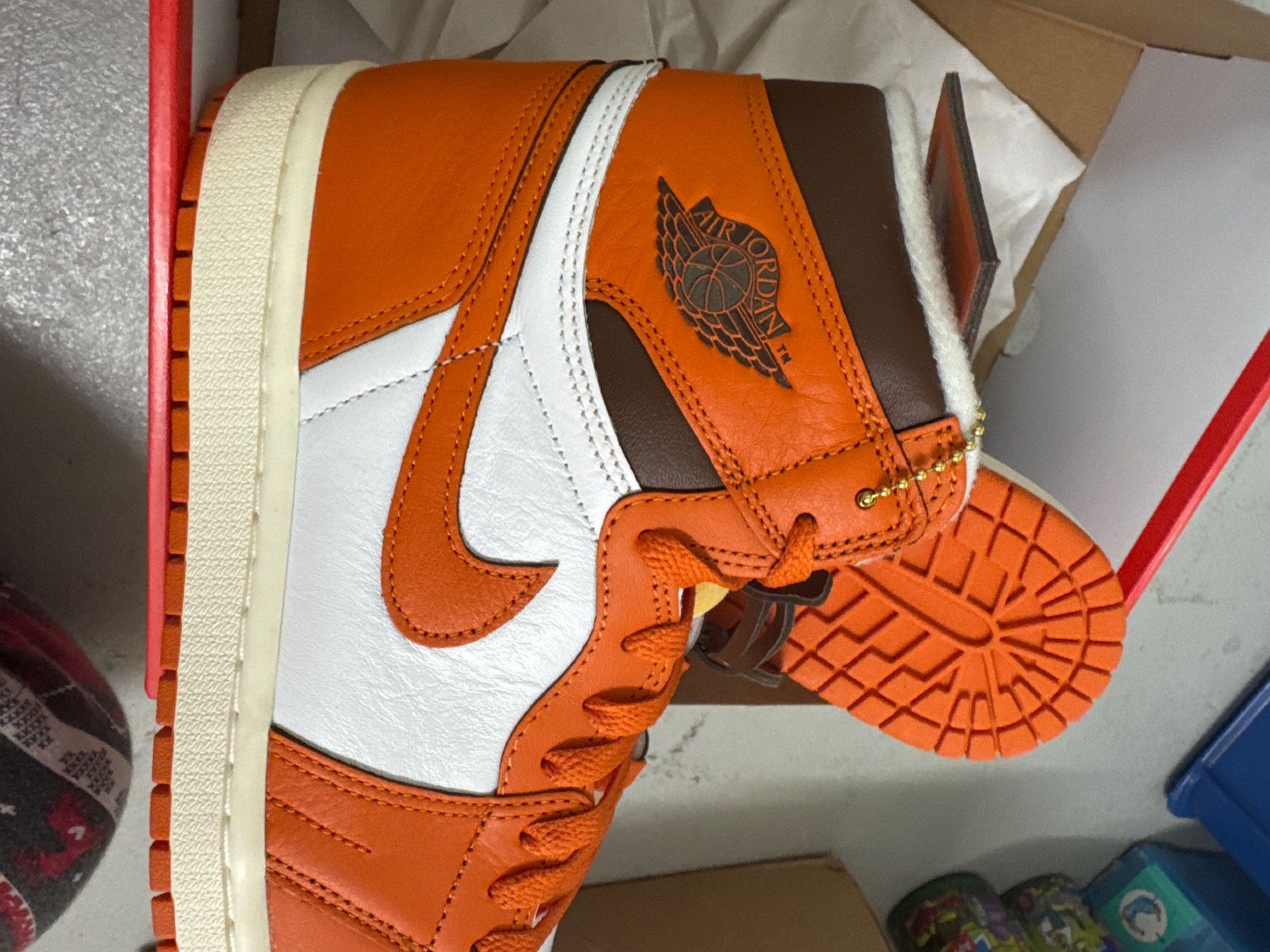 Scarpe da uomo: Jordan 1 Retro high starfish 41 – Nuovo e nell'imballaggio originale da Bülach venduto da Sarah_sun93 3
