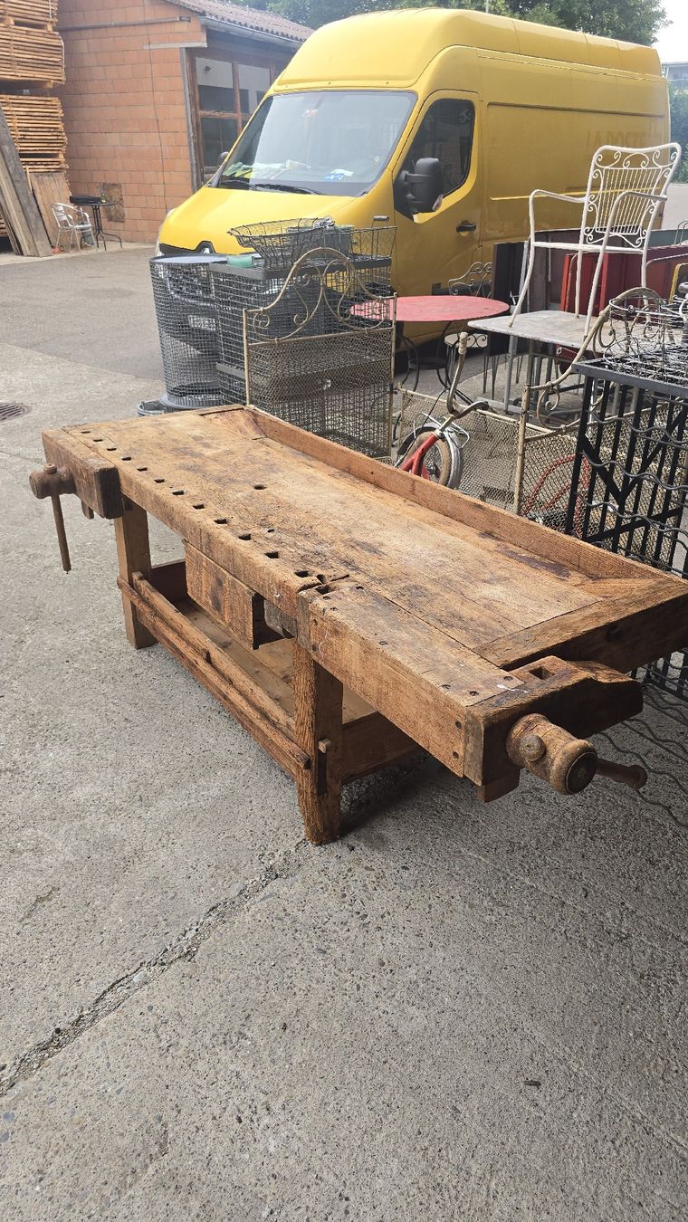 Banchi da lavoro: Antike Werkbank - super Patina – Usato da Oberaach venduto da Wicktrade 4