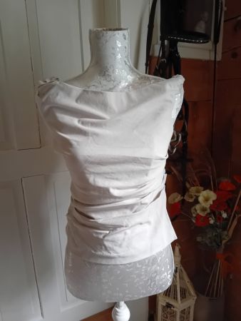 Haut beige Mango S