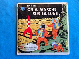 Tintin On a marché sur la lune View-Master