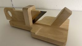 Wurst-Hobel-Schneider aus Holz