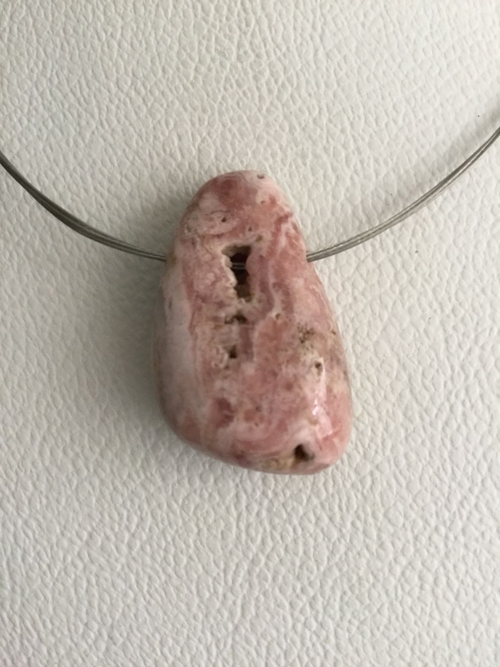 Minerali & Pietre curative: Anhänger Rhodochrosit Heilstein – Nuovo e nell'imballaggio originale da Doppleschwand venduto da lapis106 1