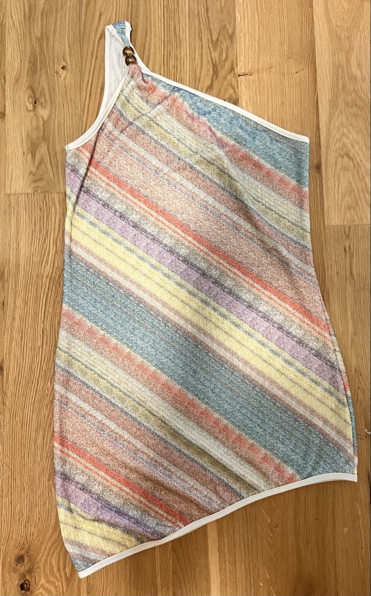Vestiti: Sommerkleid & Perlen, Grösse M, Bunt gestreift! – Usato da Solothurn venduto da Lina042
