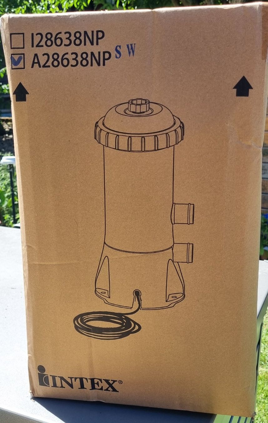 Pumpen & Teile: Intex Kartuschenfilterpumpe – Neu und originalverpackt aus Abtwil AG von Mueggi4