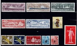 Briefmarken 43x DDR 1