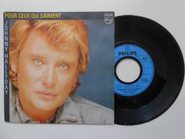 Johnny Hallyday 1983 Pour ceux qui s'aiment (7'')