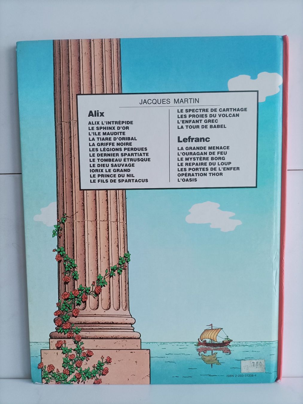 Fumetti: BD Alix -2- Le Sphinx d'or / Jacques Martin / Casterman 1982 – Usato da crans montana venduto da AB3963 1