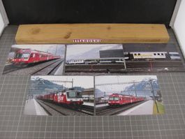 Foto-Set BLS Bahnhof Frutigen ca 2007