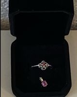 Silber Set 925 Ring und Anhänger