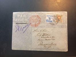 Deutsche Luftpost Europa-Südamerika, 1938, Zürich