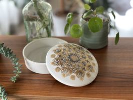 Schale Dose Porzellan Heinrich Mid Century Vintage Schmuck